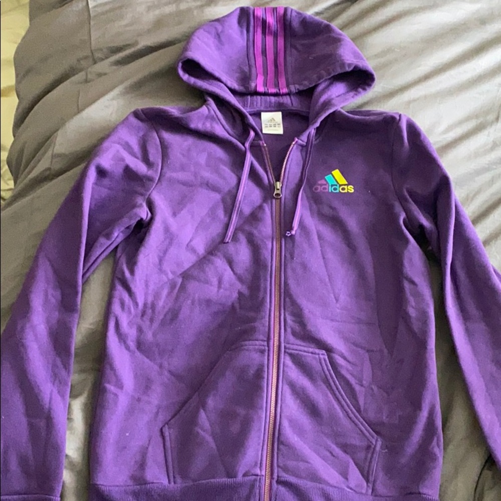 Adidas Zip Up Hoodie